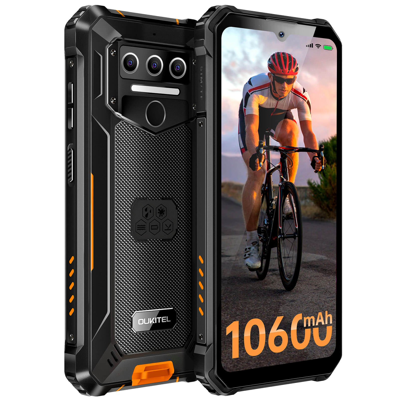 Oukitel WP23 4G Rugged Phone 6.52-inch 10600mAh Big Battery 13MP